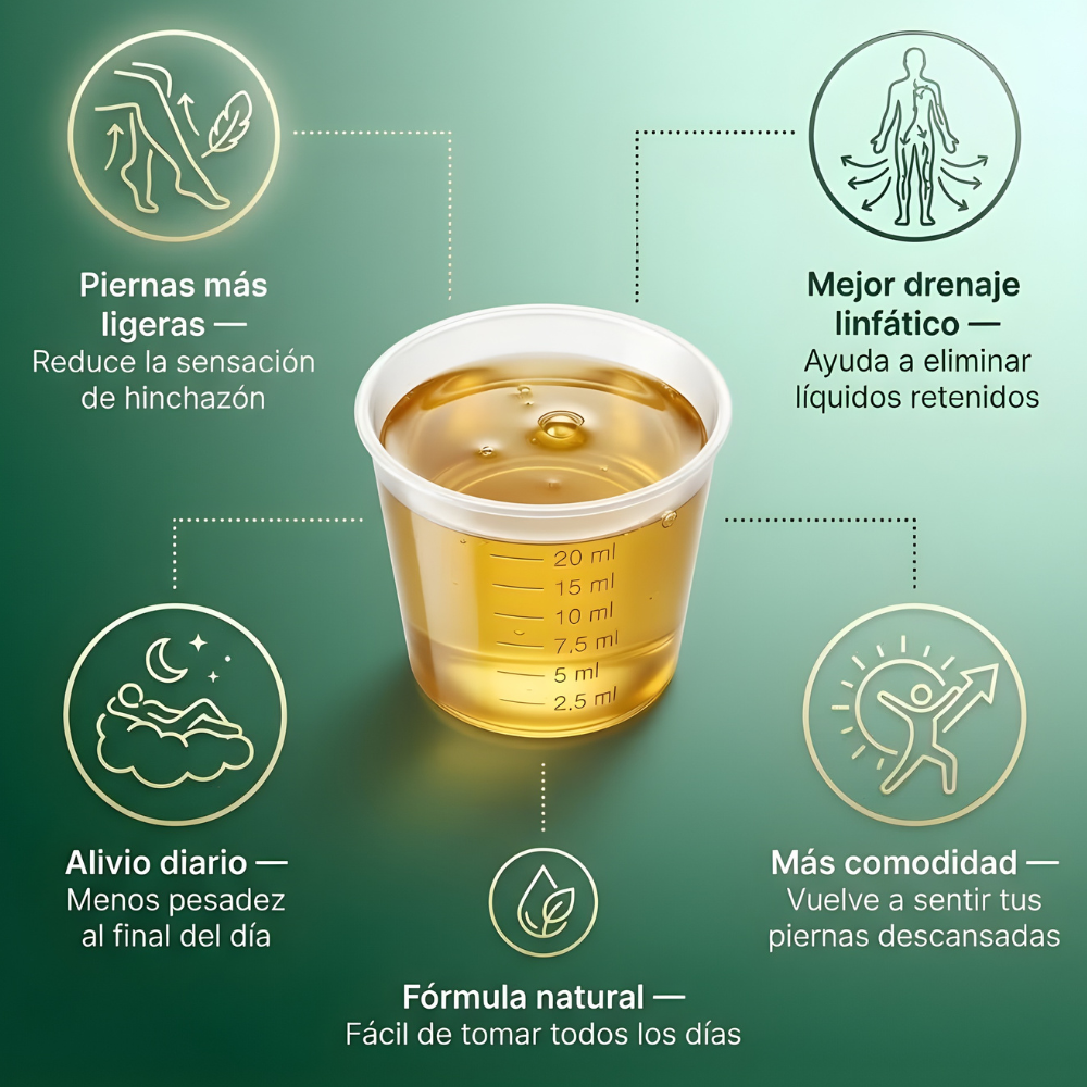 Drain: Extracto natural para el Drenaje Linfático